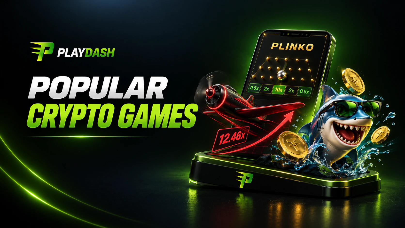 Popular Crypto Games at PlayDash