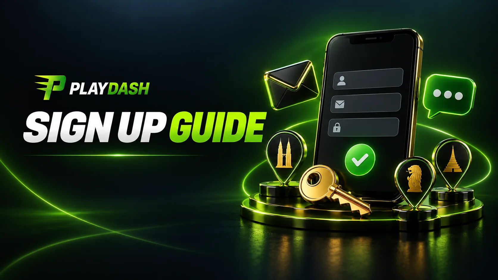 PlayDash sign up guide and account registration