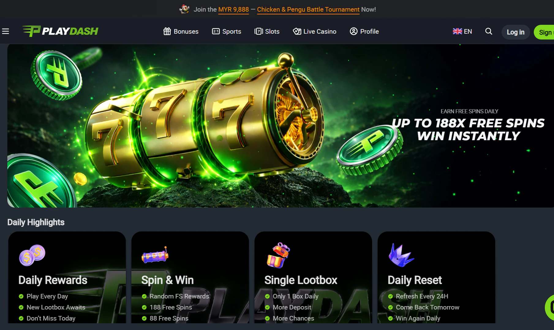 Free Spins and Lootboxes to Grab Daily